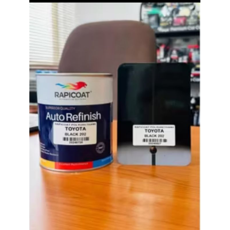 Toyota Black 202 CAT TOYOTA HITAM SOLID 202 PU 1K