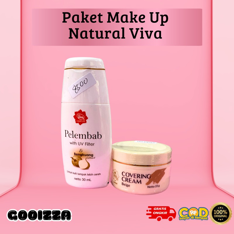 ✅GOOIZZA✅PAKET MAKE UP NATURAL VIVA || PAKET DAILY MAKE UP VIVA || PAKET MAKEUP SIMPLE VIVA || Pelem