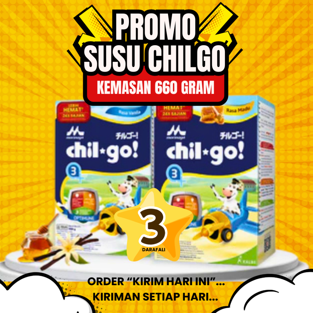

Morinaga Chil Go 3+ 700gr Grosir Distributor