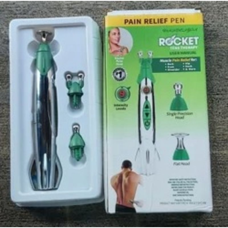 Pena Terapi / Pena Akupuntur/ Pen Acupuncture / Rocket Pain Relief Pen