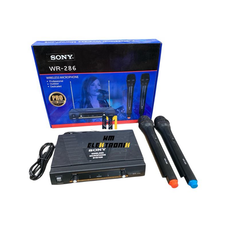 Microphone Wireless Sony WR 286 2handled mic