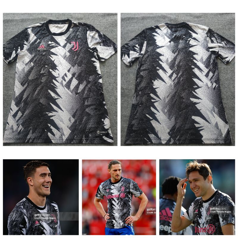 Jersey Juventus Preshi Pre Match Slim Fit 2022-2023 22/23 Original