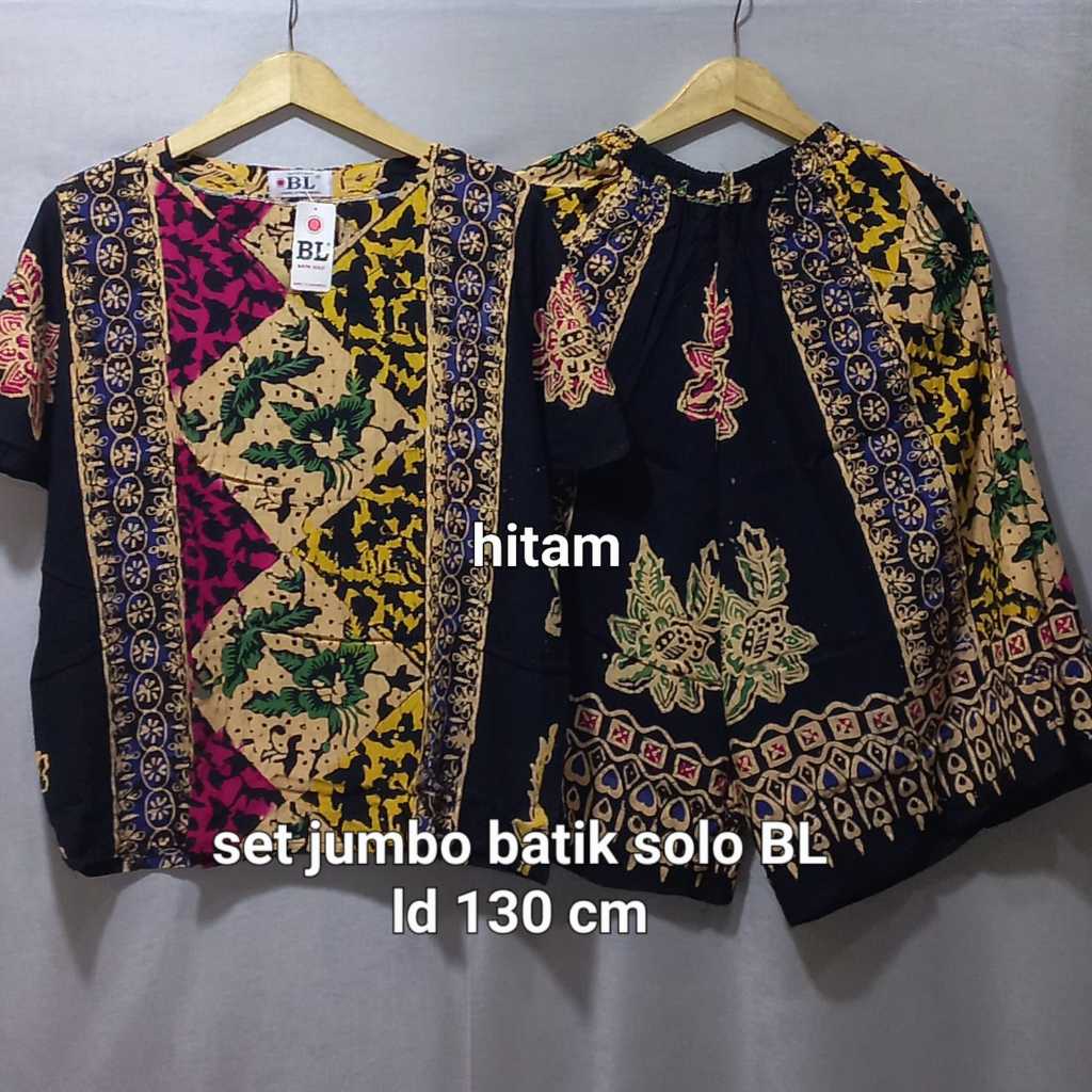Daster Setelan Kulot BL Batik Jumbo Terbaru (LC-1)
