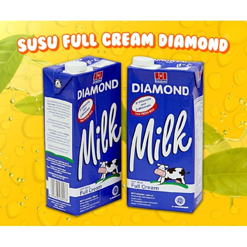 

Susu UHT Diamond Full Cream 1 Liter