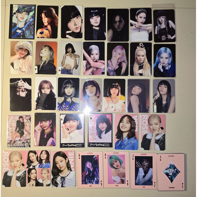 PHOTOCARD OFFICIAL LISA JISOO ROSE JENNIE BLACKPINK THE ALBUM HYLT HOLO KILL THIS LOVE SAMSUNG SQUAR