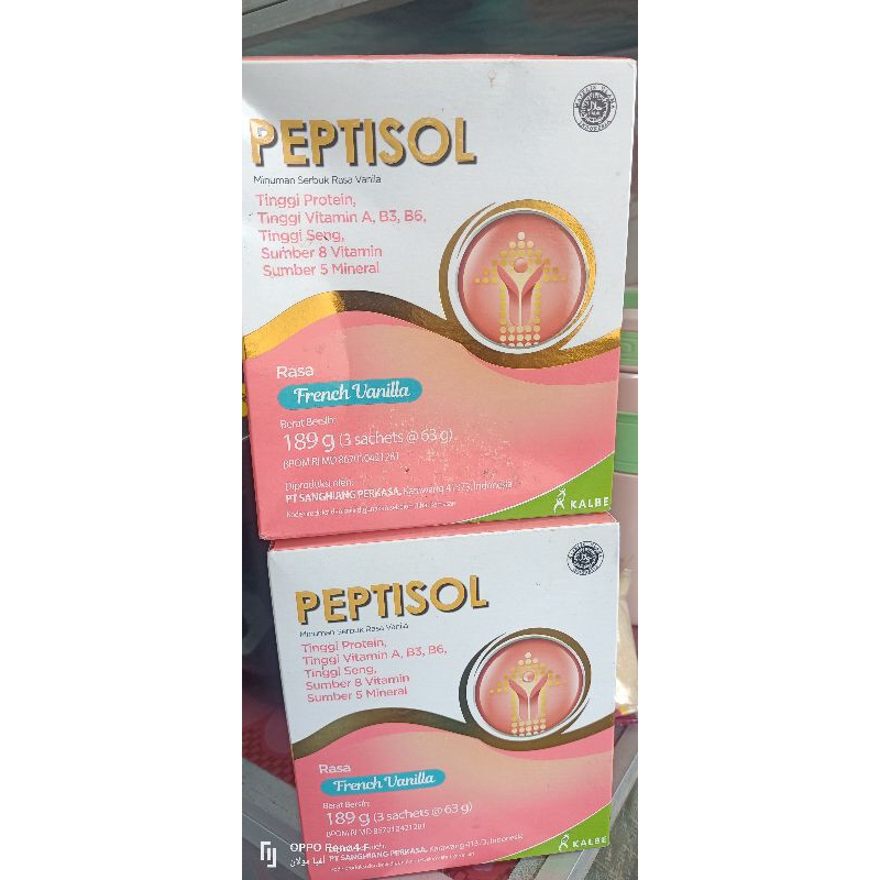 

PEPTISOL 189g - nutrisi tinggi protein
