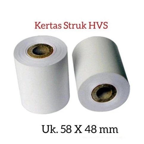 

MURAH Kertas Kasir Struk 57 x 48 HVS GULUNG KERTAS ROLL UNTUK PRINTING CALCULATOR KASIR