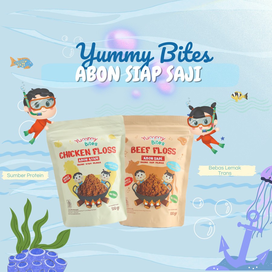 

YUMMY BITES ABON ORIGINAL 100GR