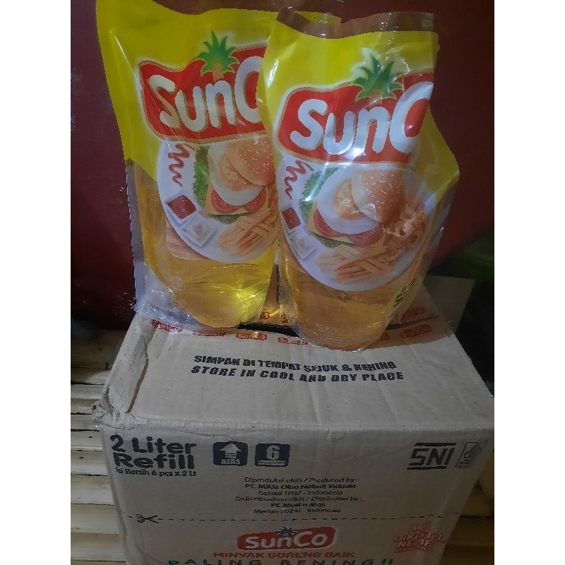 

Minyak Sunco 2liter refil