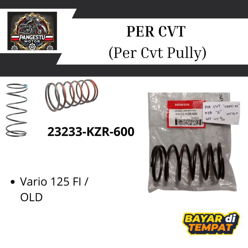 Per Pir CVT Vario 125 FI Vario 125 Old (KZR) ORI HONDA