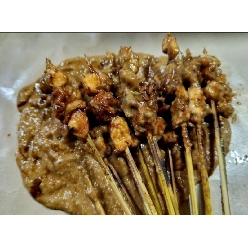 

sate ayam isi 10 tusuk