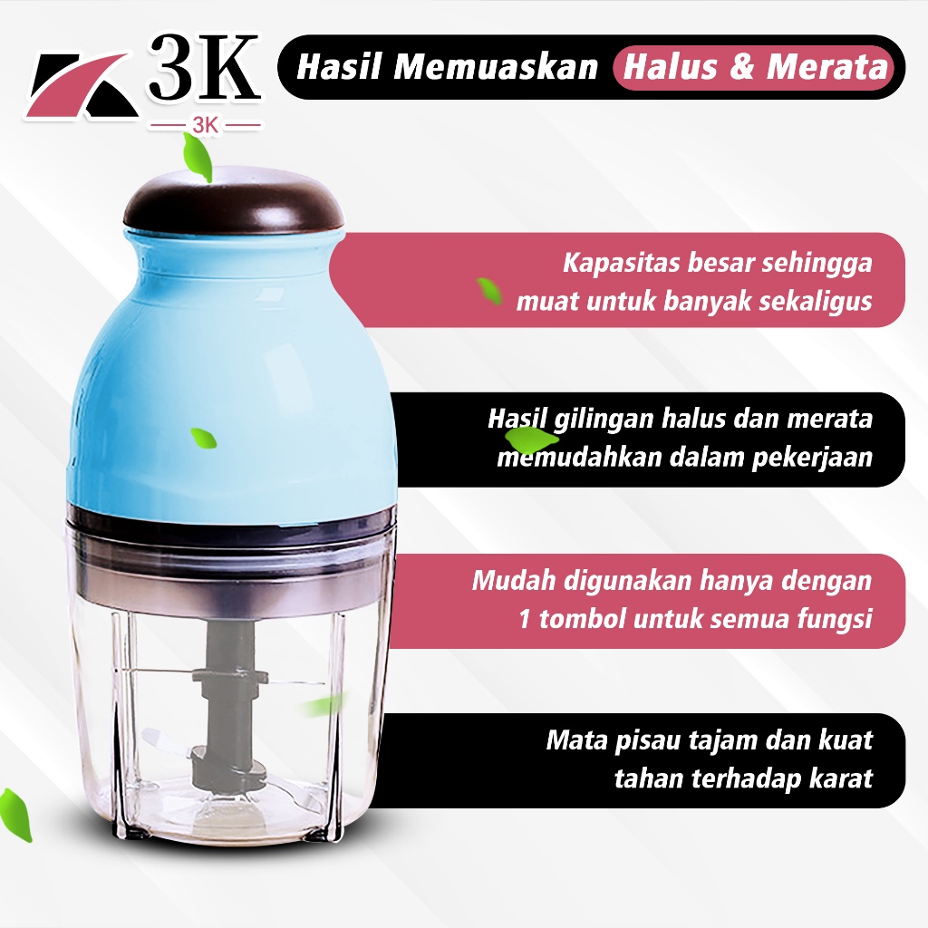 Gerhana_Bira - Blender Kapsul Mini Portable 3K Surabaya - Penggiling Daging, Sayur & Buah