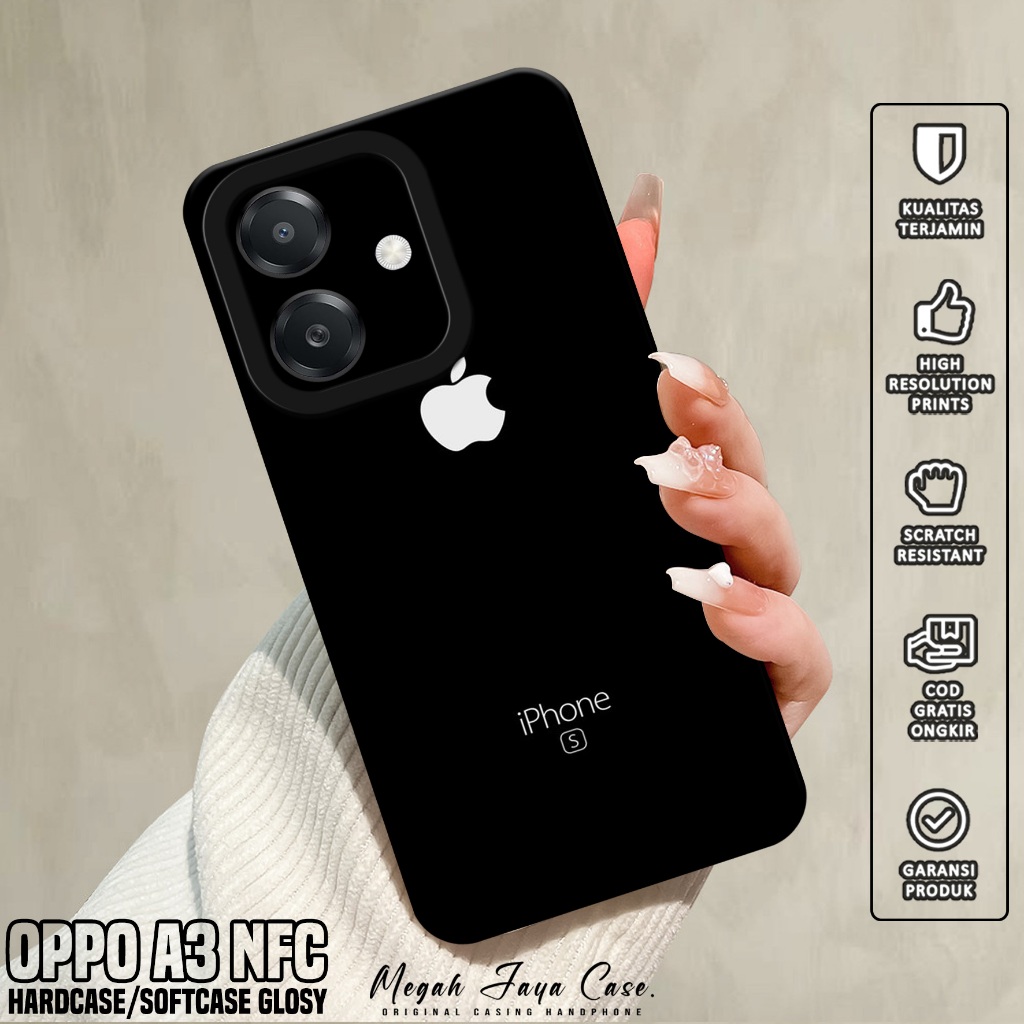 Case Hp OPPO A3 NFC - Casing OPPO A3 NFC Motif BRAND - Silikon OPPO A3 NFC - Softcase Hp OPPO A3 NFC