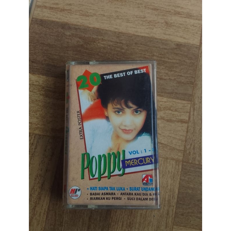 kaset pita 20 the best POPPY MERCURY