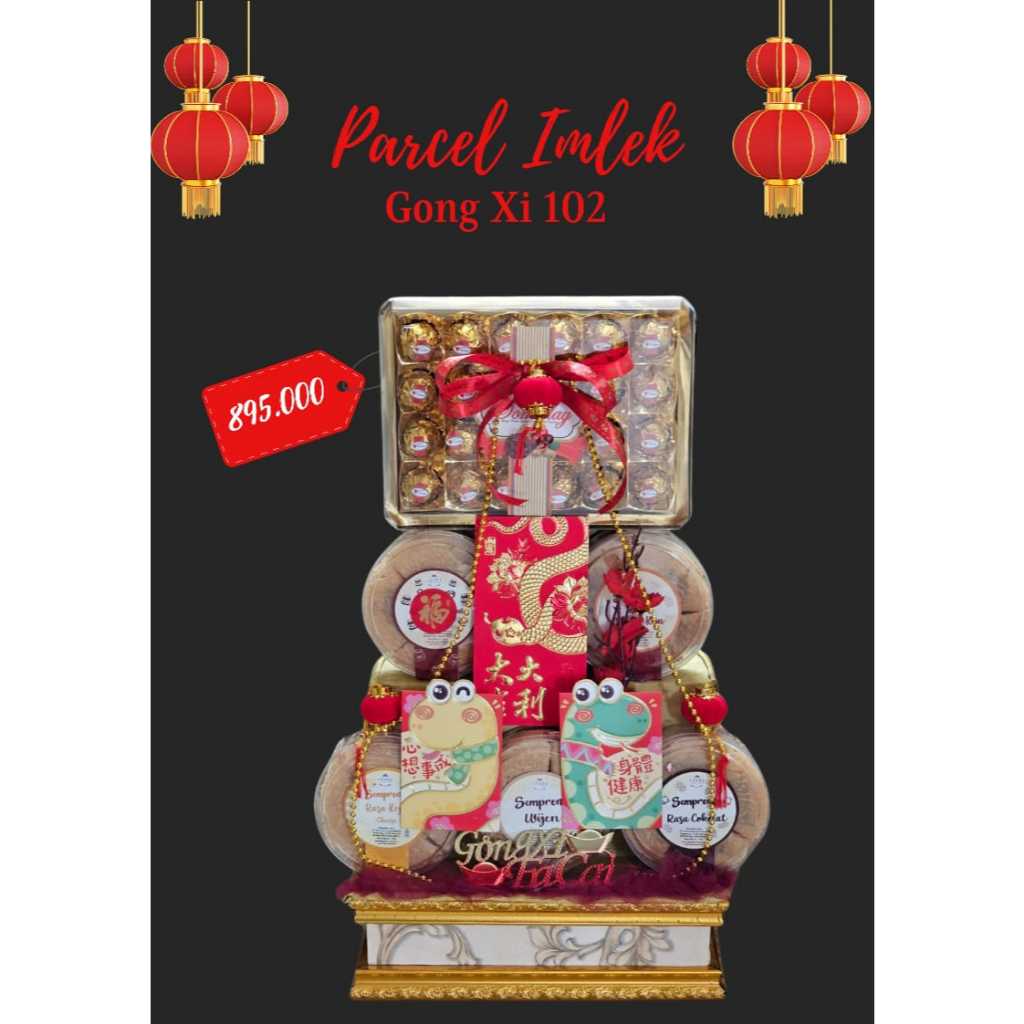 

Parcel Imlek Gong Xi 102 Parcel Cookies Imlek Hampers Imlek Box Cookies Imlek Parcel Semprong Angpao Imlek Hadiah Imlek Kado Imlek Cookies Imlek