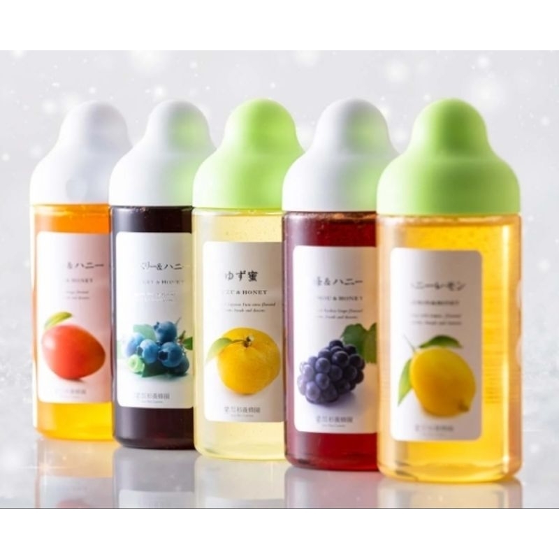 

[READY&PO] Sugibee fruit juice infused honey madu asli Jepang