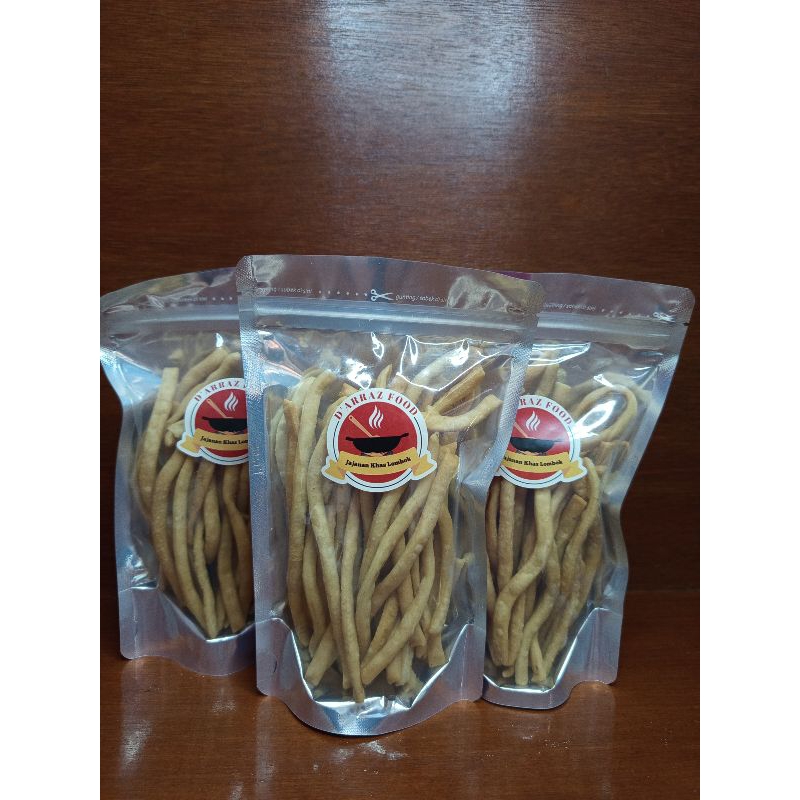 

Stik Bawang PEDAS Khas Lombok 100gram