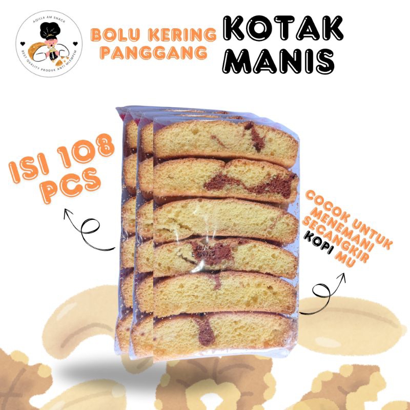 

BOLU PANGGANG KERING KOTAK 600gr | 900gr