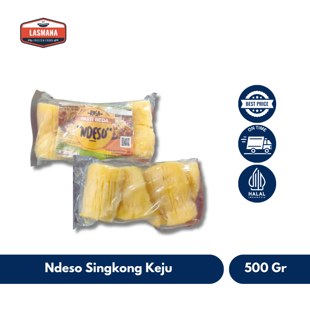 

Ndeso Singkong Keju 500 Gr