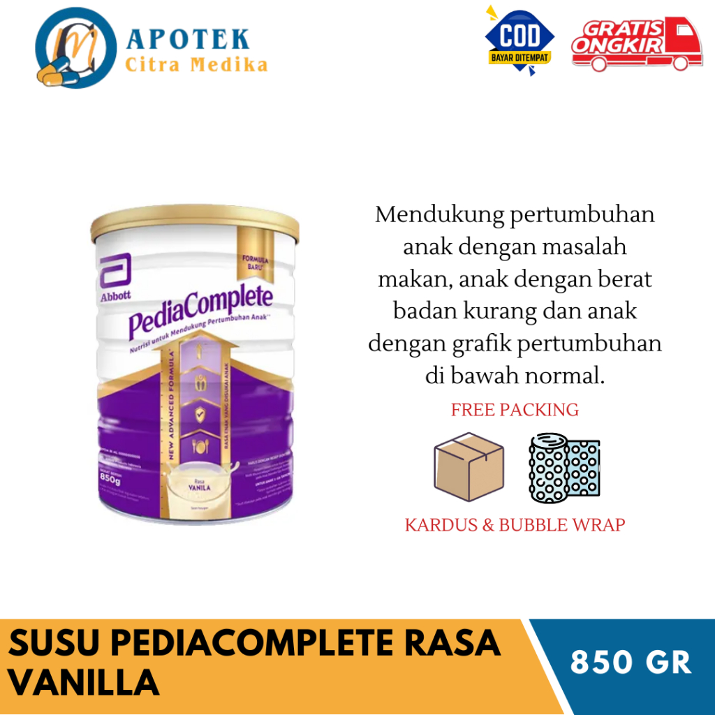 

RASA VANILA - Susu Menaikkan Berat Badan Anak Usia (1-10 Tahun)