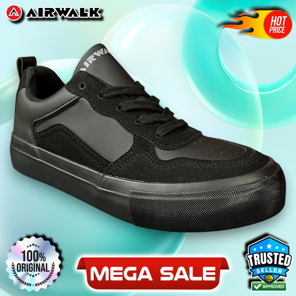 SALE Sepatu Sneaker Pria Airwalk 499 ORIGINAL Terbaru Kasual Korea Fashion