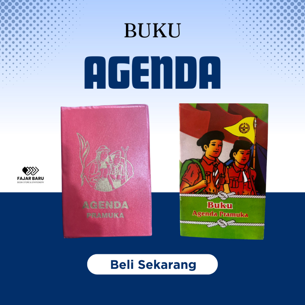 [ PCS ] BUKU AGENDA PRAMUKA / BUKU PRAMUKA