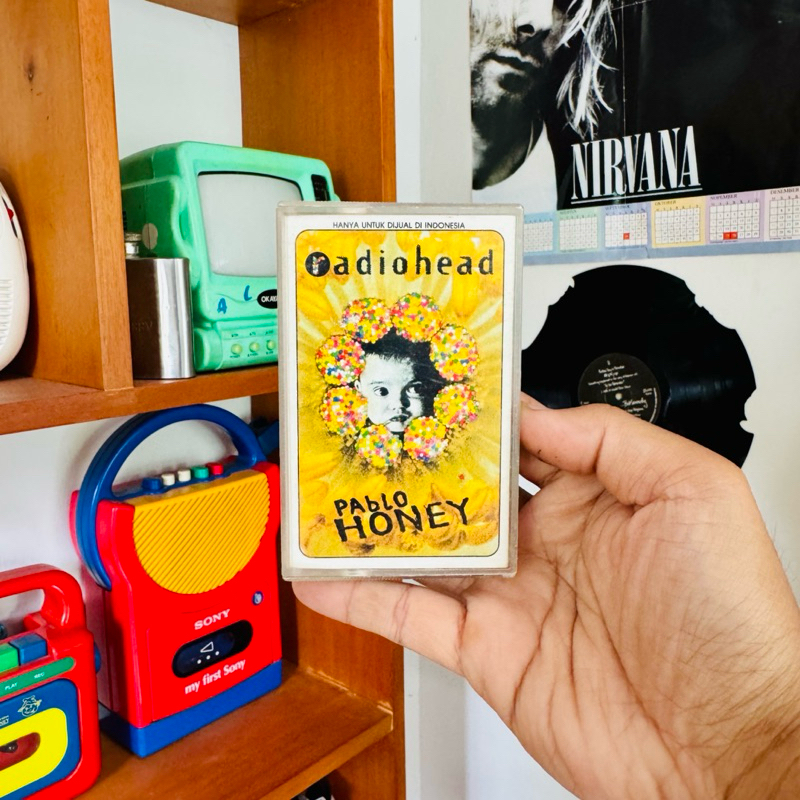 Kaset Pita / Tape / Walkman Radiohead Pablo Honey Original 100% Berfungsi / Tested Indonesia Luar Ca