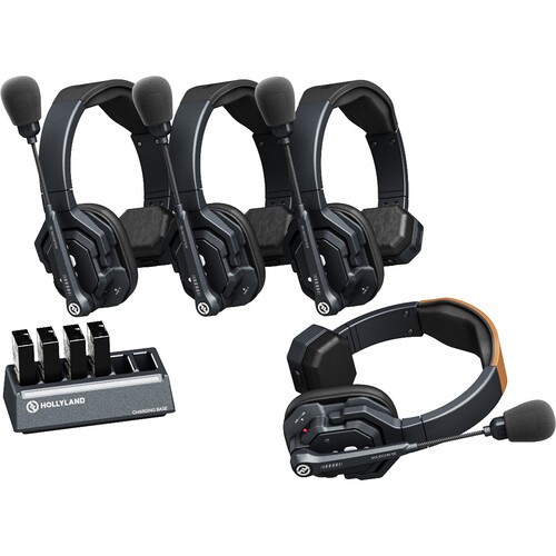 Hollyland Solidcom SE Global 4S 4-Person Headset Intercom System