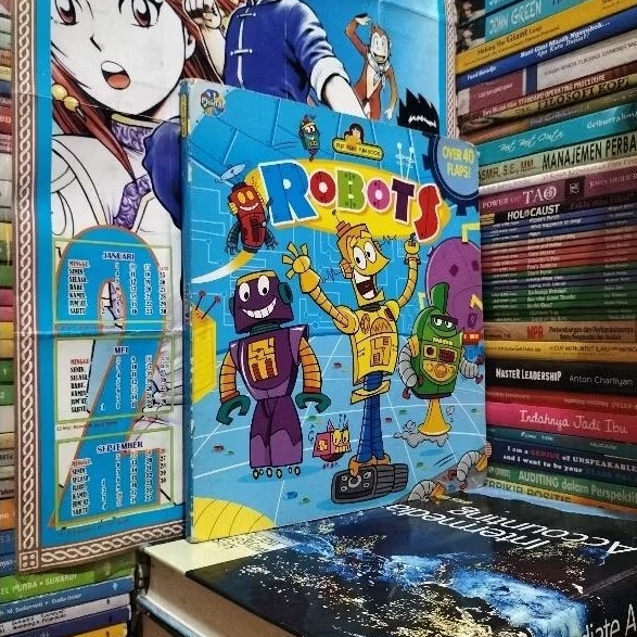 FLIP FLAP FUN BOOK ROBOTS