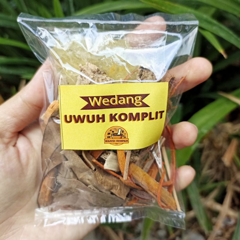 

WEDANG UWUH KOMPLIT + GULA BATU