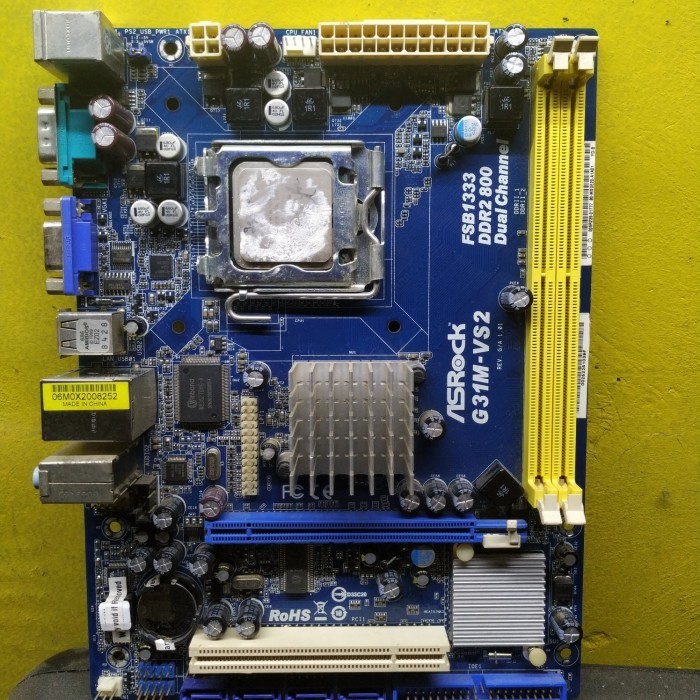 Motherboard PC  LGA 775 Asrock G31M-VS2