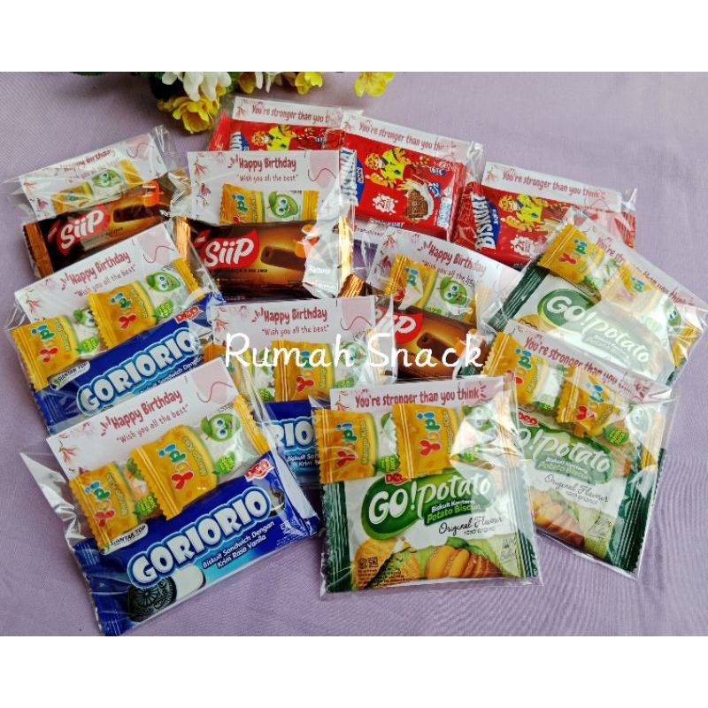 

Mini Gift Snack / snack murah / snack unik / kado snack
