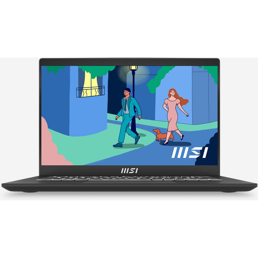 Laptop MSI Modern 14 C12MO ( Intel Core i3-1215U / 8GB / SSD 256GB / 14" FHD/ Windows 11 + OHS / Bla