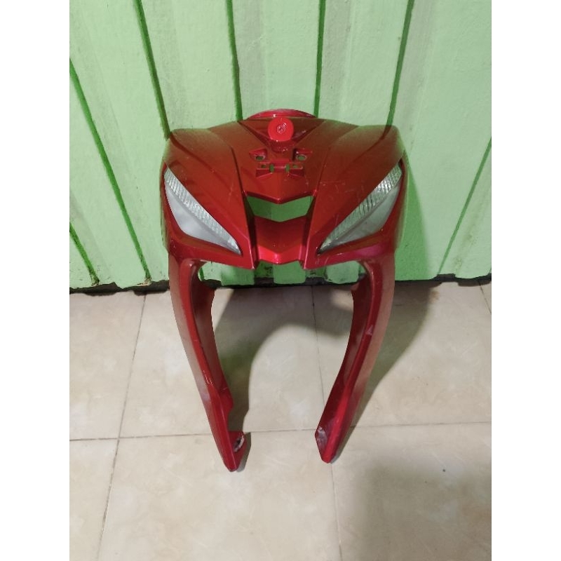 Tameng depan set Vega RR original merah
