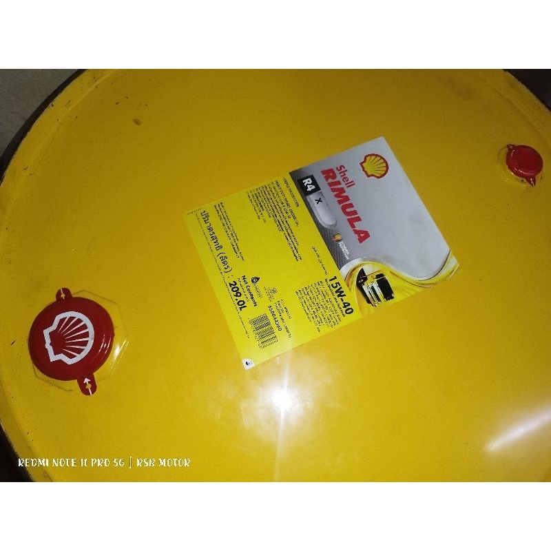 Shell Rimula R4X Repack Drum