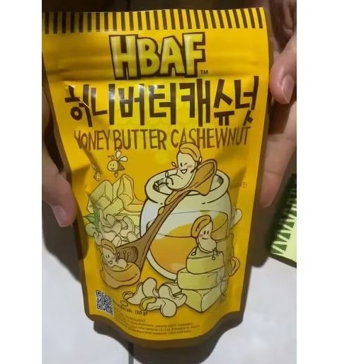 HBAF Honey Butter Cashewnut Korea 120g