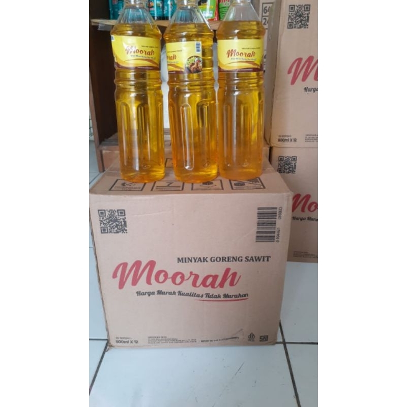 

1 liter minyak goreng moorah Promo