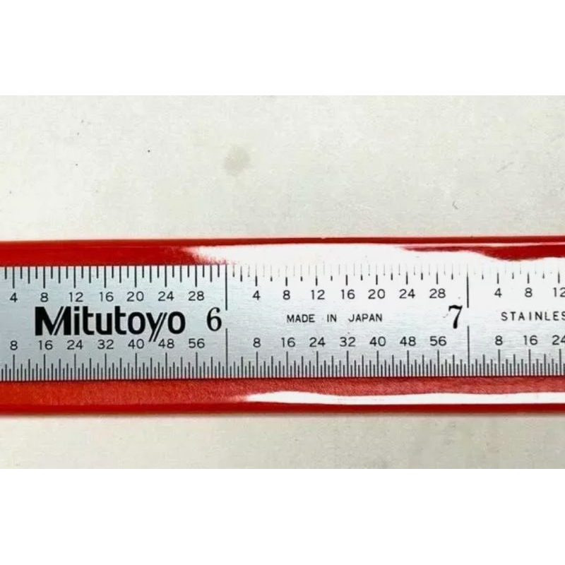 

Sale Mitutoyo 50 % // Steel Rule Penggaris Besi Wide 300 MM Original