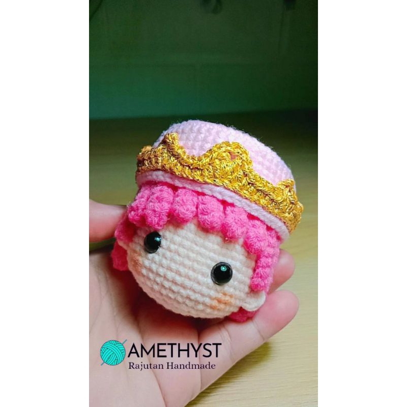 G-DRAGON (GD) Bigbang Mama 2024 Peaceminusone   Amigurumi Boneka Rajut Kpop Keychain Keyring Bagchar