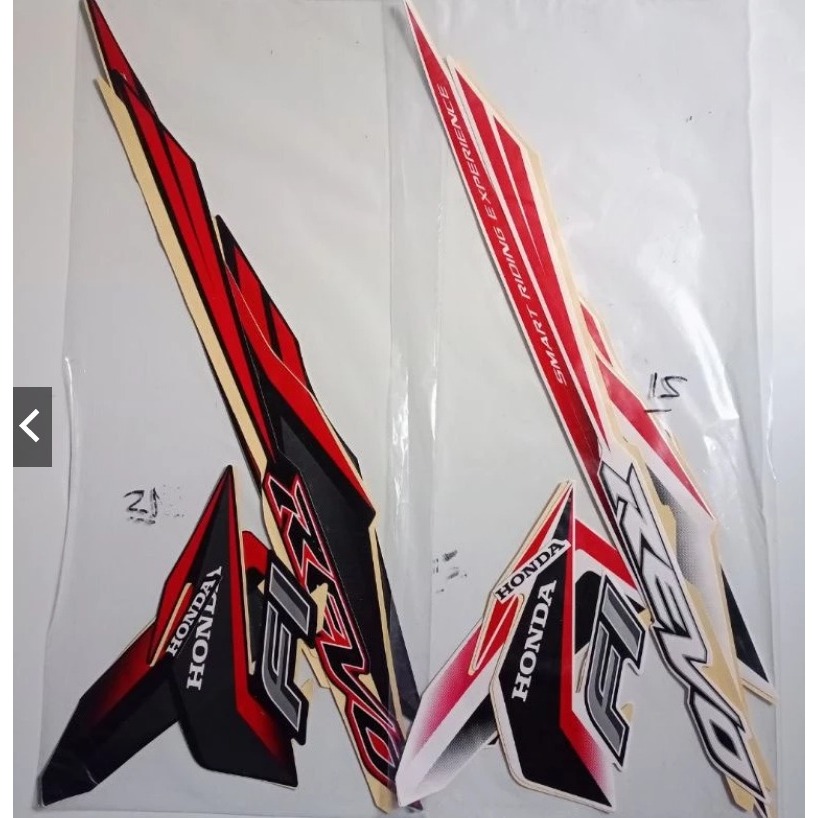 Stiker Sticker Striping Honda Revo FI 2016 List Les Body Motor Honda Revo Fi 2016 Promo