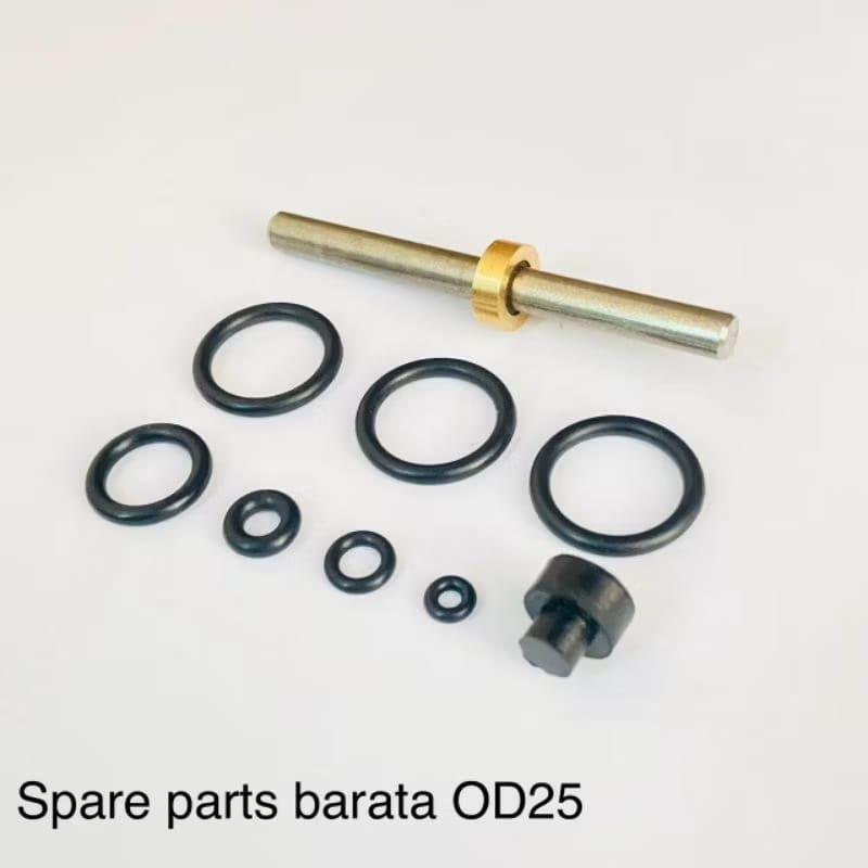 pentil Valve as 6 mm + seal pompa angin 1 set od 25 / sparepart pompa barata
