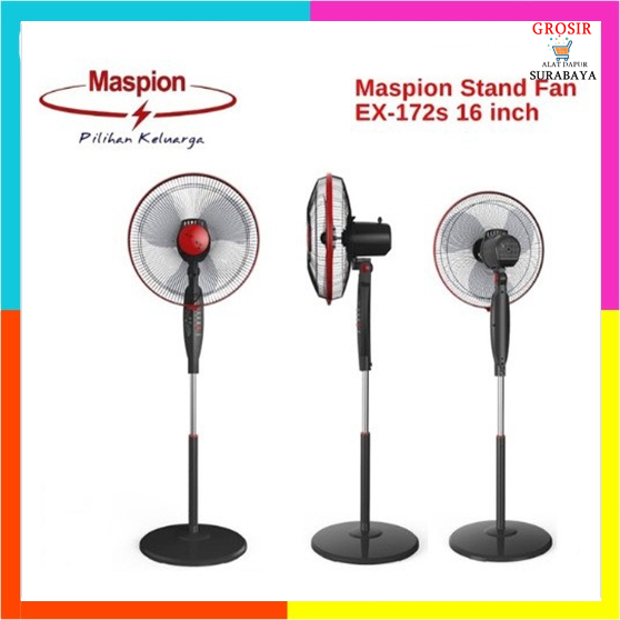 KIPAS ANGIN MASPION EX-172S / Kipas Angin Berdiri 16"