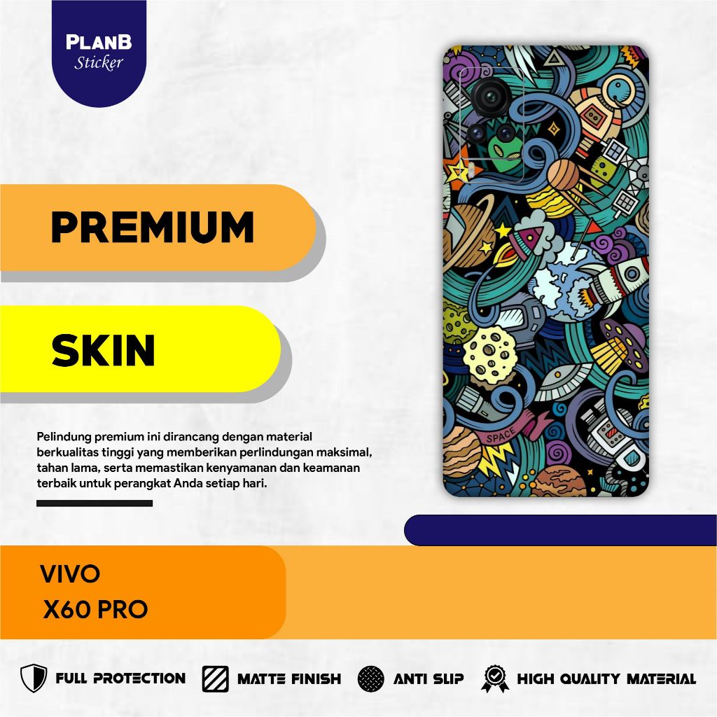 Skin Sticker Vivo X60 Pro - BNYK