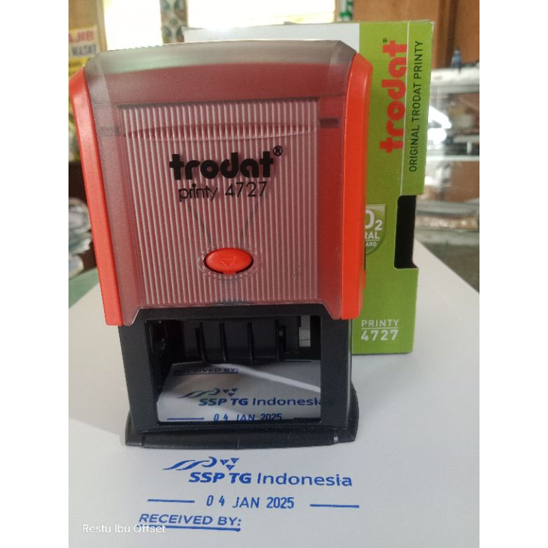 

STEMPEL TRODAT 4727 MODEL TANGGAL