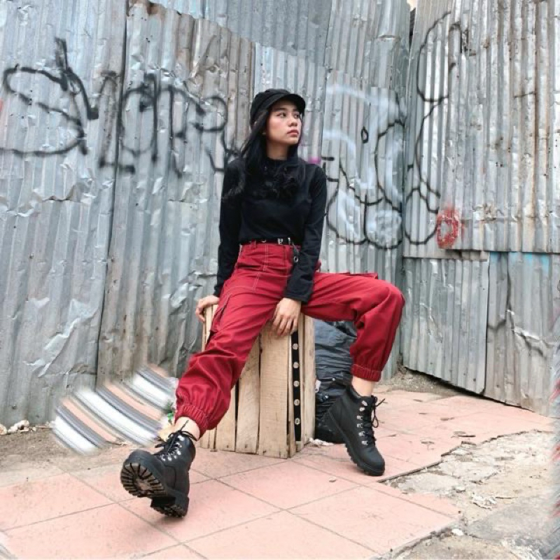 BARU jogger cargo pants size L