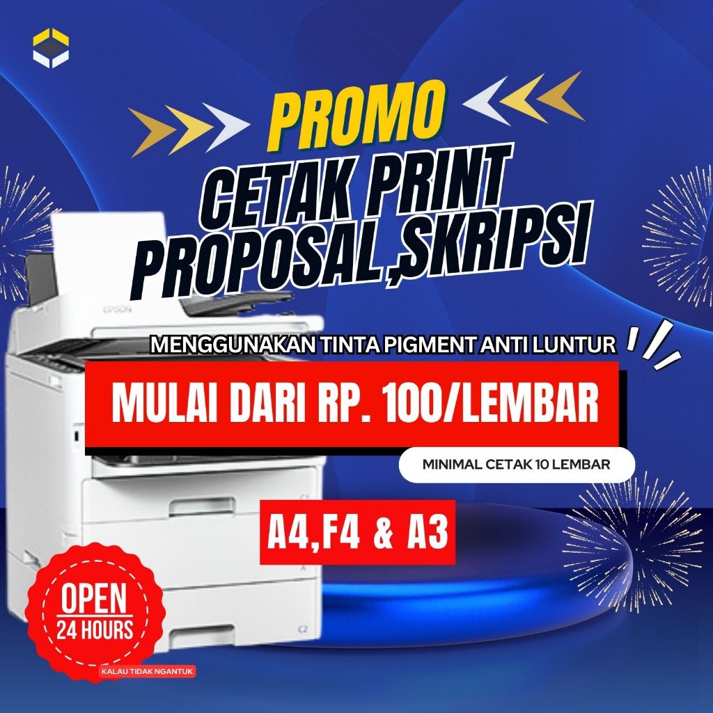 

JASA PRINT / CETAK DOKUMEN A6/A5/A4/F4 BUKU SKRIPSI MAKALAH DLL