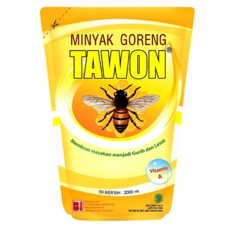 

Minyak goreng tawon 2L