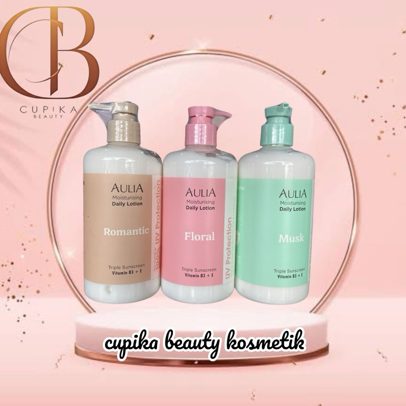 uc,pz} AULIA HANDBODY LOTION 500 ML KEMASAN BARU - AULIA DAILY MOISTURIZING DAILY LOTION