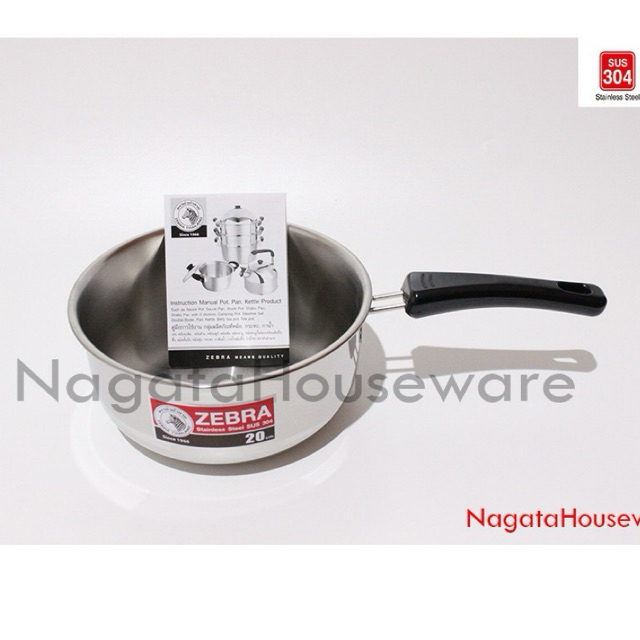 Panci Susu Stainless / Panci Susu Stenlis / Panci Mie Zebra Stenles / Sauce Pan 20cm Zebra 166306
