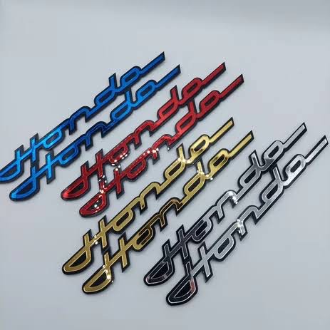 emblem akrilik honda latin vario sepasang